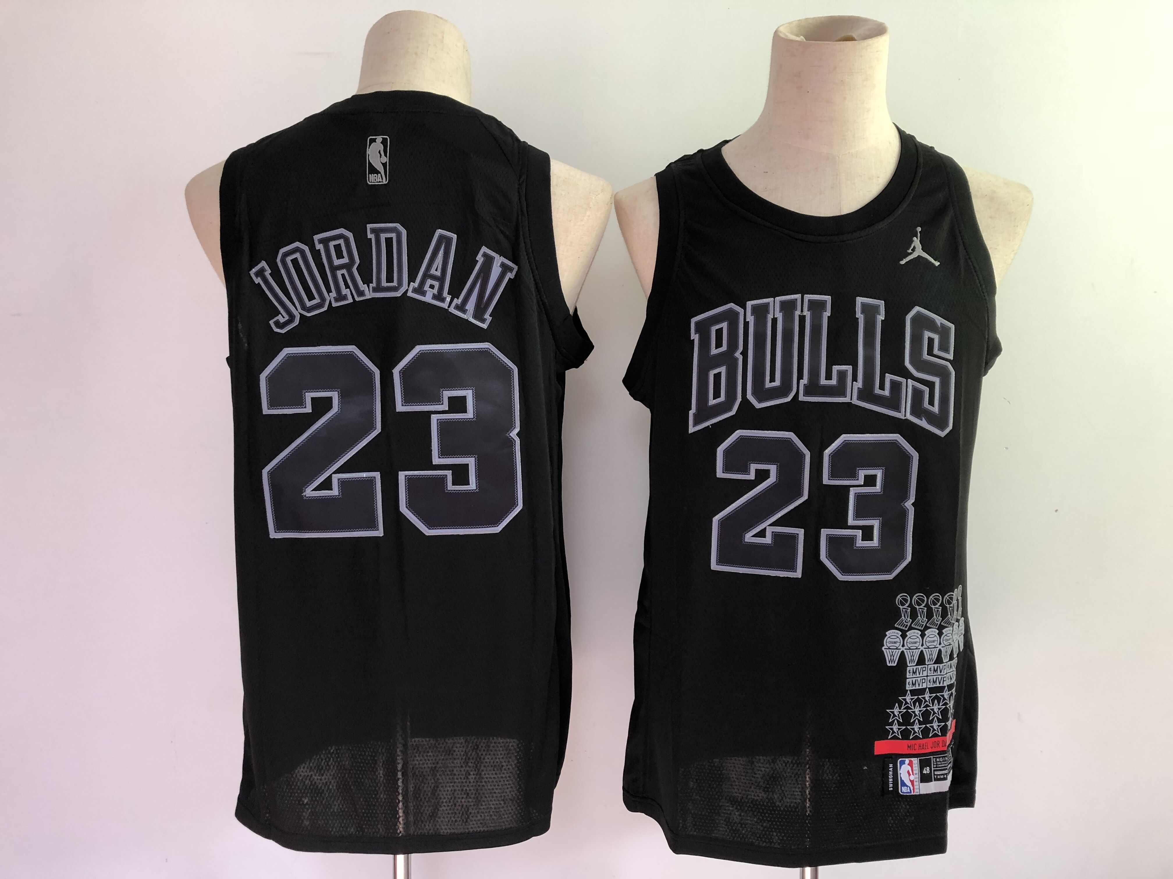 Men Chicago Bulls #23 Jordan Black 2021 Mvp NBA Jersey